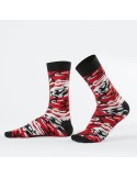 Men\'s red camo socks SM23 - Online store - Boutique